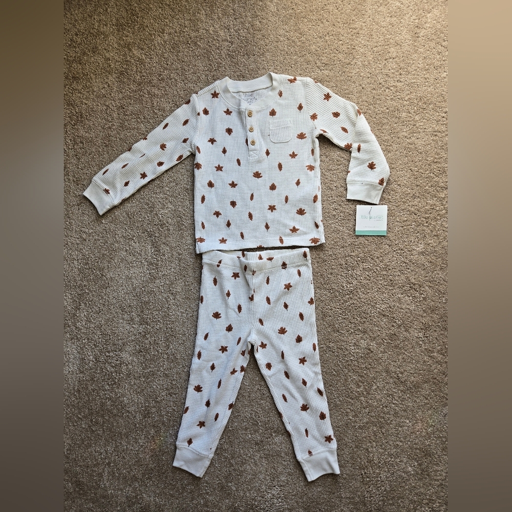 NWT Carters Waffle Fall Set